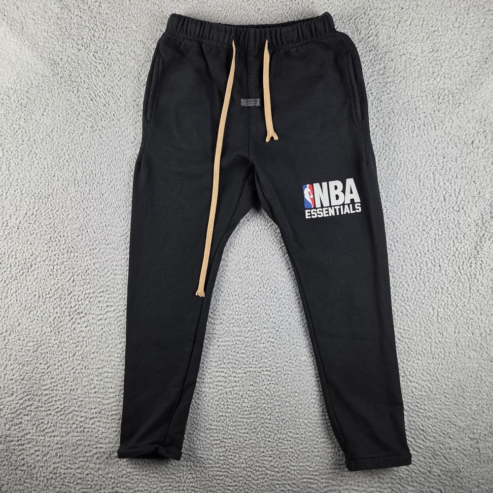 Fear of God NBA Essentials Sweatpants Mens Small Black Basketball
